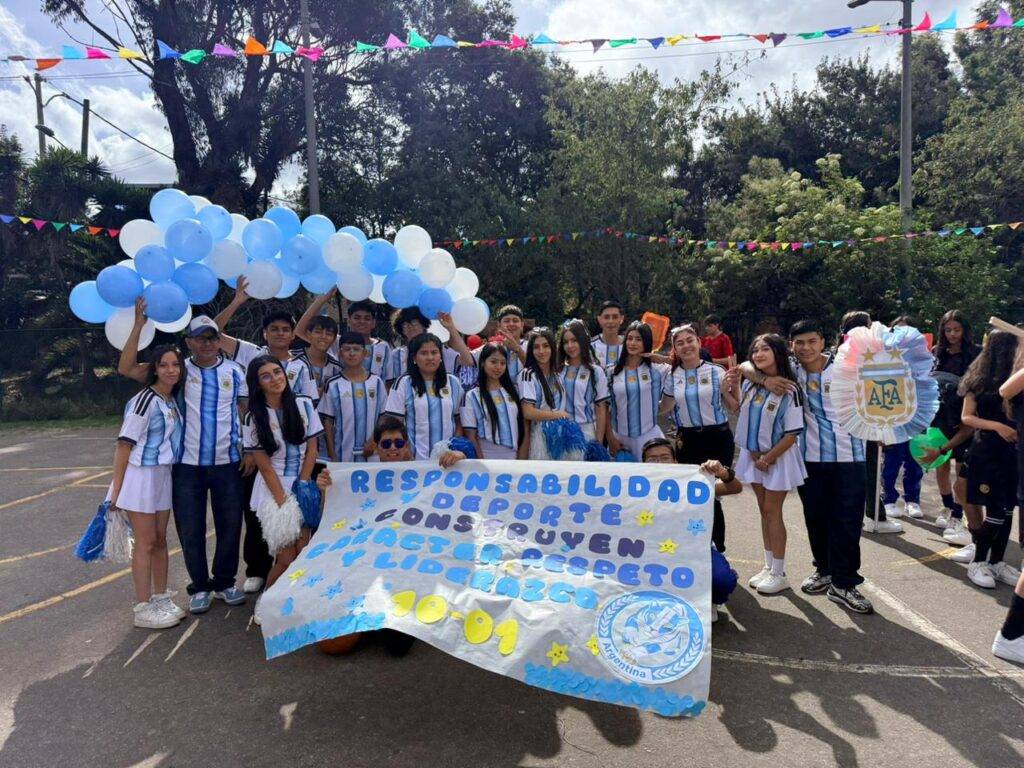 Colegio cooperativo nuevo muzu grado decimo inauguración juegos deportivos 2026